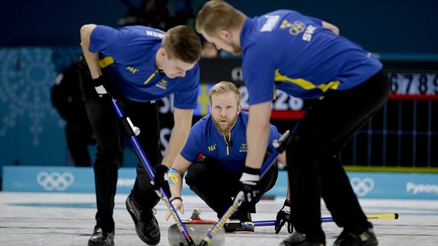 Sveriges curlingherrer til OL-finale