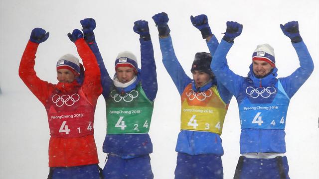 Kombinertgutta med medalje på lagkonkurransen: – Veldig fortjent!