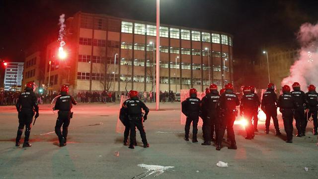 Los incidentes previos al Athletic-Spartak Los incidentes previos al Athletic-Spartak