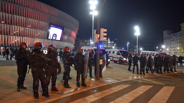 Un policier meurt après des violences entre supporters à Bilbao
