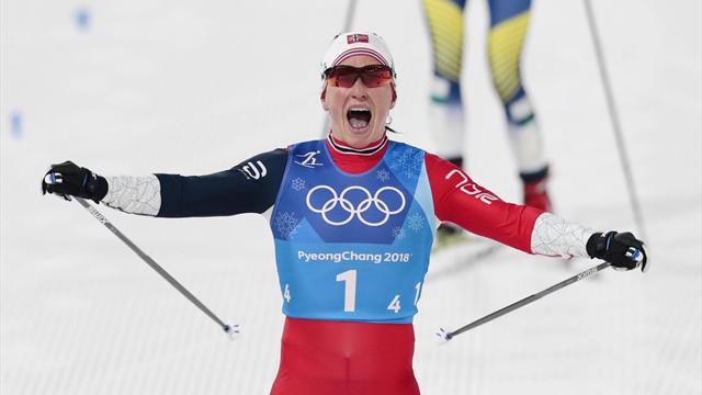 Dette skjer i OL søndag: Siste medaljemulighet - Bjørgen skal forsvare gullet