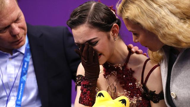 El desconsolado llanto de Evgenia Medvedeva en el duelo millennial y otras noticias de los JJOO