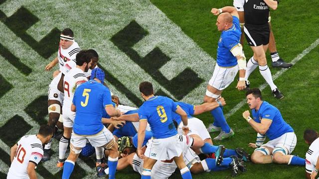 L'Italia gioca solo un tempo (ancora una volta), la Francia resuscita: 34-17 al Vélodrome