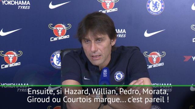 28e j. - Conte : "Peut importe si c'est Morata, Giroud ou Courtois qui marque" 28e j. - Conte : "Peut importe si c'est Morata, Giroud ou Courtois qui marque"