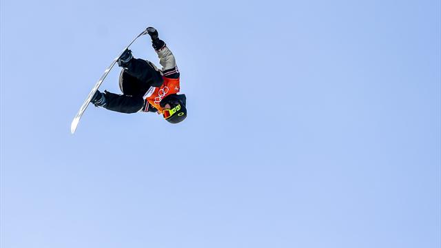 Erkekler big air snowboardda ilk olimpiyat altını Toutant'ın