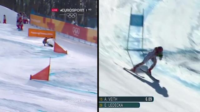 Ledecka doppio oro in Snowbord e Sci Alpino: è leggenda Ledecka doppio oro in Snowbord e Sci Alpino: è leggenda