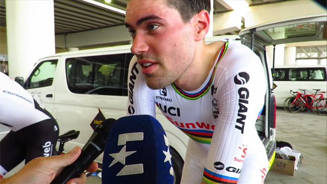Dumoulin disappointed not to do the rainbow jersey justice Dumoulin disappointed not to do the rainbow jersey justice