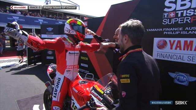 Overnight: Melandri stuns Rea in photo finish to complete victory double Phillip Island Overnight: Melandri stuns Rea in photo finish to complete victory double Phillip Island