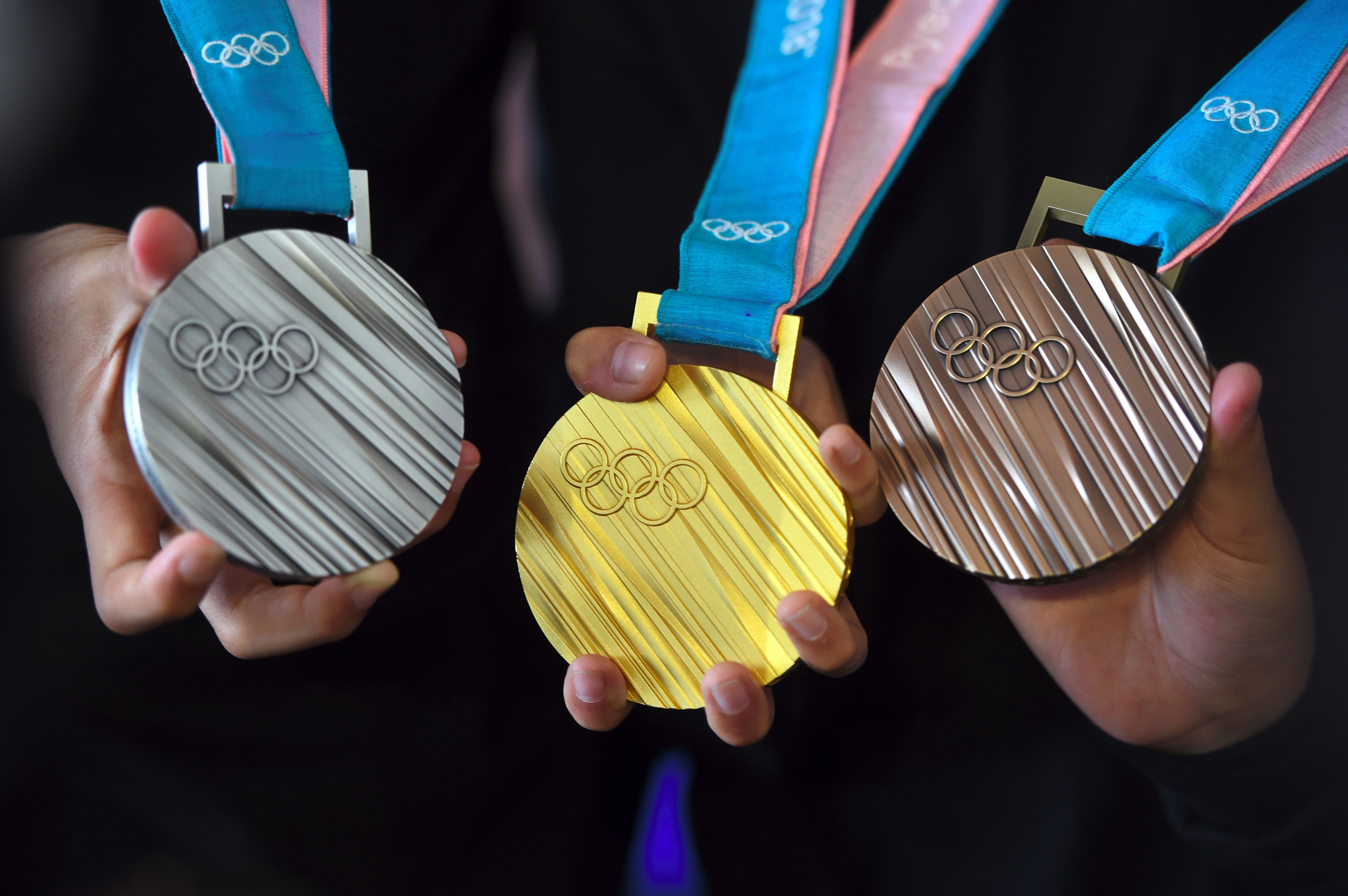 Les médailles olympiques de Pyongchang