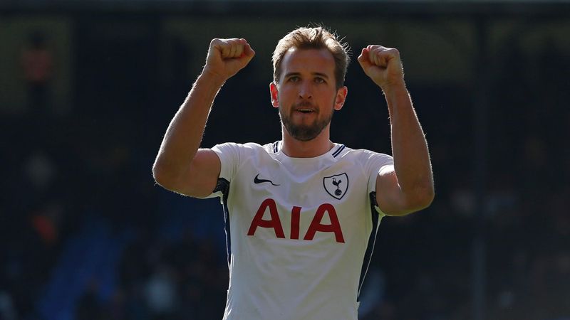 Harry Kane avec Tottenham