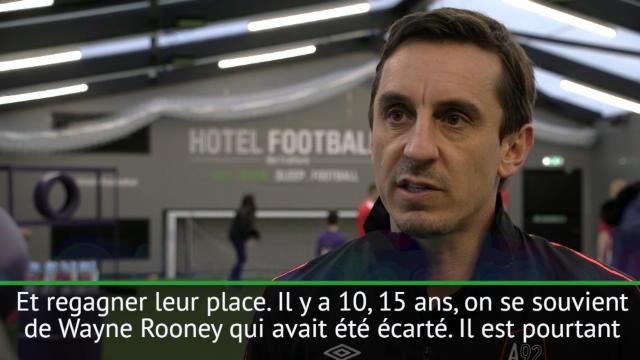 Neville : ''Pogba doit suivre l'exemple de Rooney'' Neville : ''Pogba doit suivre l'exemple de Rooney''