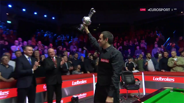 O'Sullivan non si batte: suo anche il Ladbrokes World Grand Prix, 32° titolo in carriera O'Sullivan non si batte: suo anche il Ladbrokes World Grand Prix, 32° titolo in carriera