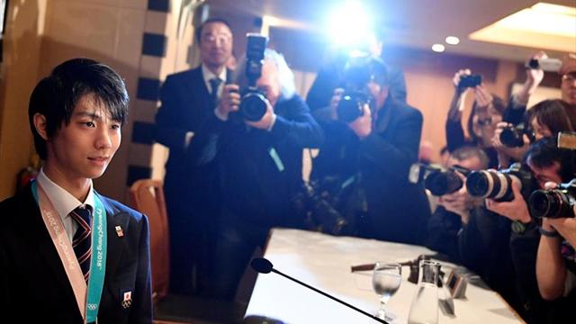 Hanyu: "Lloré por la medalla de Javier Fernández. Era su sueño"