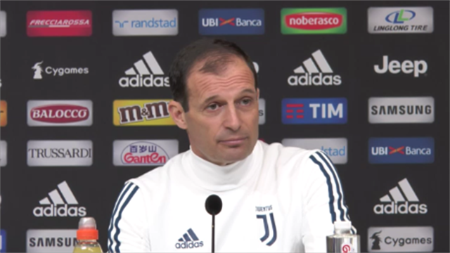 Allegri: "Benatia? Ora basta, non voglio più sentire nessuno parlare di Real-Juventus" Allegri: "Benatia? Ora basta, non voglio più sentire nessuno parlare di Real-Juventus"