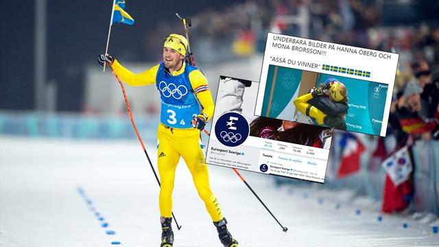Så var OS på Twitter - här är de tio mest populära inläggen