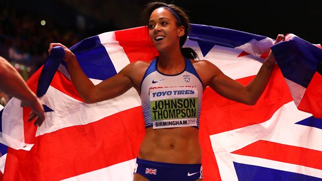 Johnson-Thompson wins pentathlon gold at World Indoor Championships