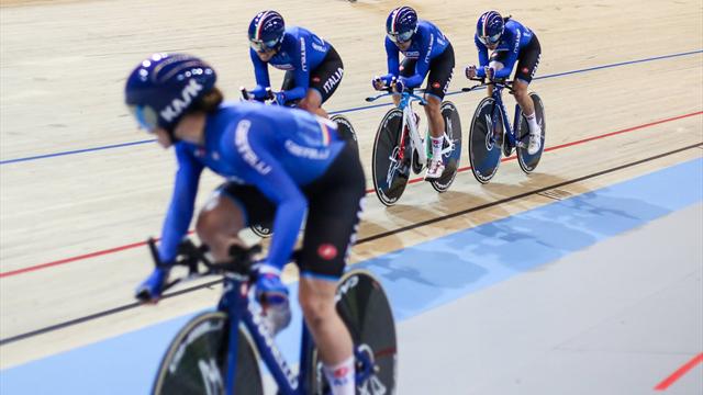 Coppa del Mondo, l’Italia chiude terza nell’inseguimento a squadre femminile di Londra