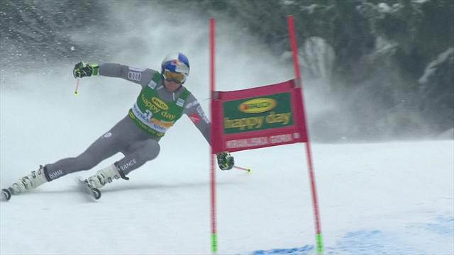 Appliqué, Pinturault est allé décrocher son 3e podium de la saison : revivez sa 2e manche Appliqué, Pinturault est allé décrocher son 3e podium de la saison : revivez sa 2e manche