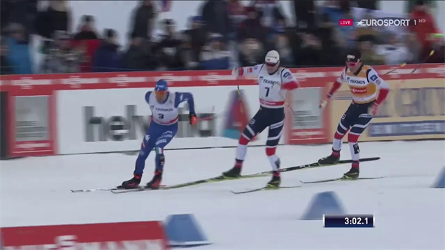 Pazzesco Federico Pellegrino! Dopo l'argento olimpico vince anche la sprint di Lahti Pazzesco Federico Pellegrino! Dopo l'argento olimpico vince anche la sprint di Lahti