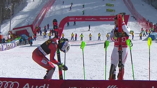 Pour le symbole, Kristoffersen s'est incliné devant Hirscher Pour le symbole, Kristoffersen s'est incliné devant Hirscher