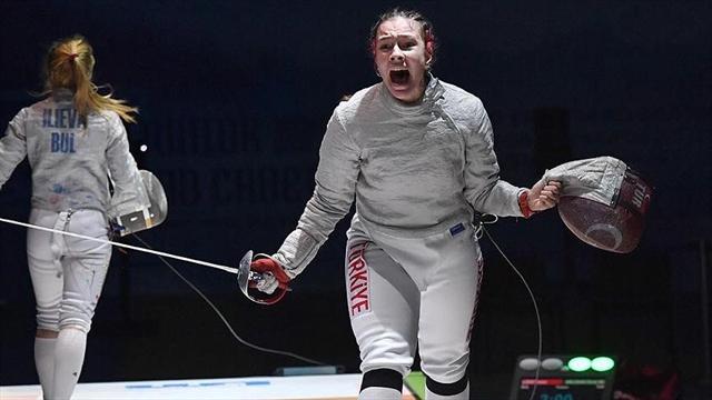 Deniz Selin Ünlüdağ, eskrimde Avrupa şampiyonu