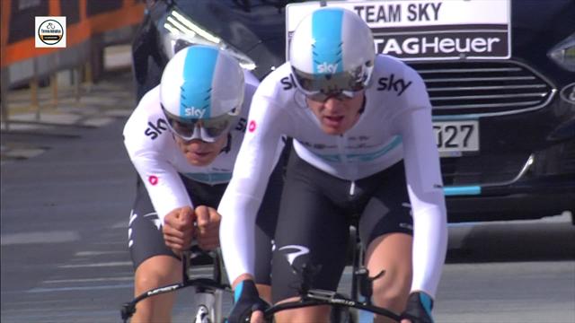 Tirreno - Adriatico: Team Sky fährt im Mannschaftszeitfahren auf's Podest Tirreno - Adriatico: Team Sky fährt im Mannschaftszeitfahren auf's Podest