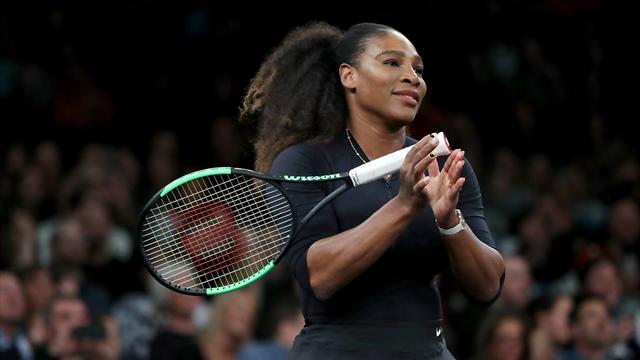 Serena hamilelik molasından galibiyetle döndü