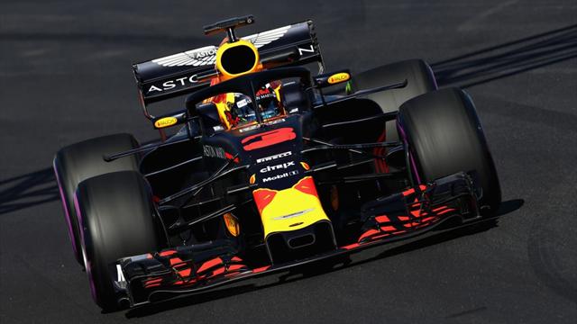 Ricciardo stays on top as McLaren loses time