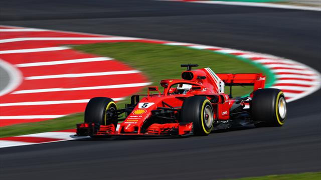 Un Vettel fiducioso nelle potenzialità della nuova Ferrari SF71H Un Vettel fiducioso nelle potenzialità della nuova Ferrari SF71H
