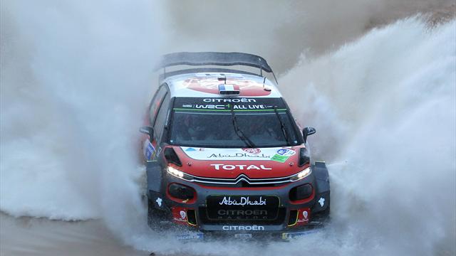 Rückkehrer Loeb nach dem zweiten Tag Zweiter