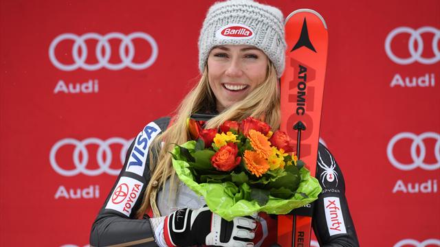 Shiffrin grossit sa collection avec un cinquième petit globe du slalom