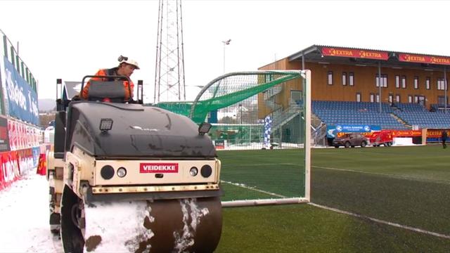 Lørdagens serieåpning er utsatt: – Risiko for stor skade på spillerne