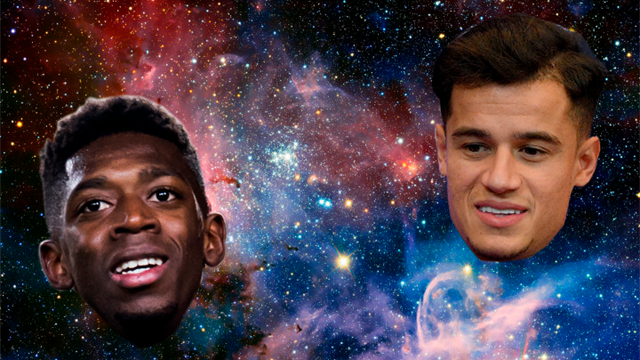 Dembelé y Coutinho: Los 'galácticos' del Barça despegan por fin Dembelé y Coutinho: Los 'galácticos' del Barça despegan por fin