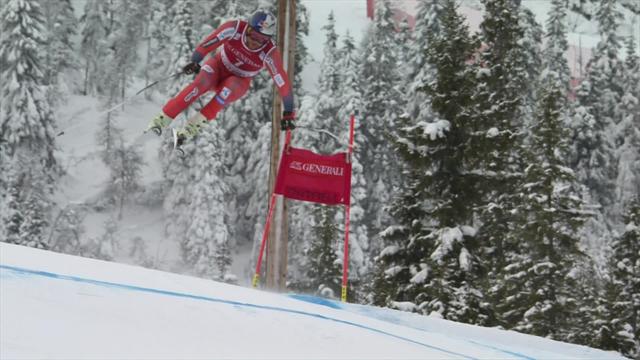 See the moment Svindal's Super G title dream died with mistake in Kvitfjell See the moment Svindal's Super G title dream died with mistake in Kvitfjell