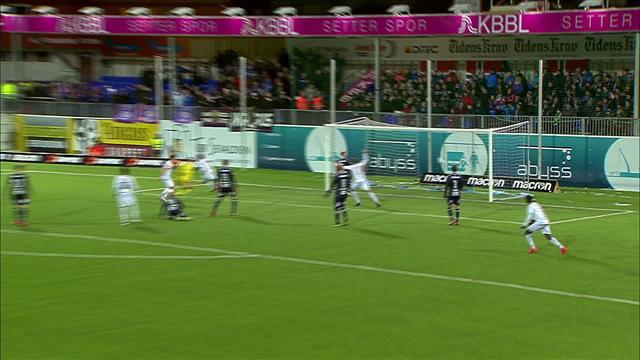Målsniken Johnson scoret sitt første for VIF Målsniken Johnson scoret sitt første for VIF