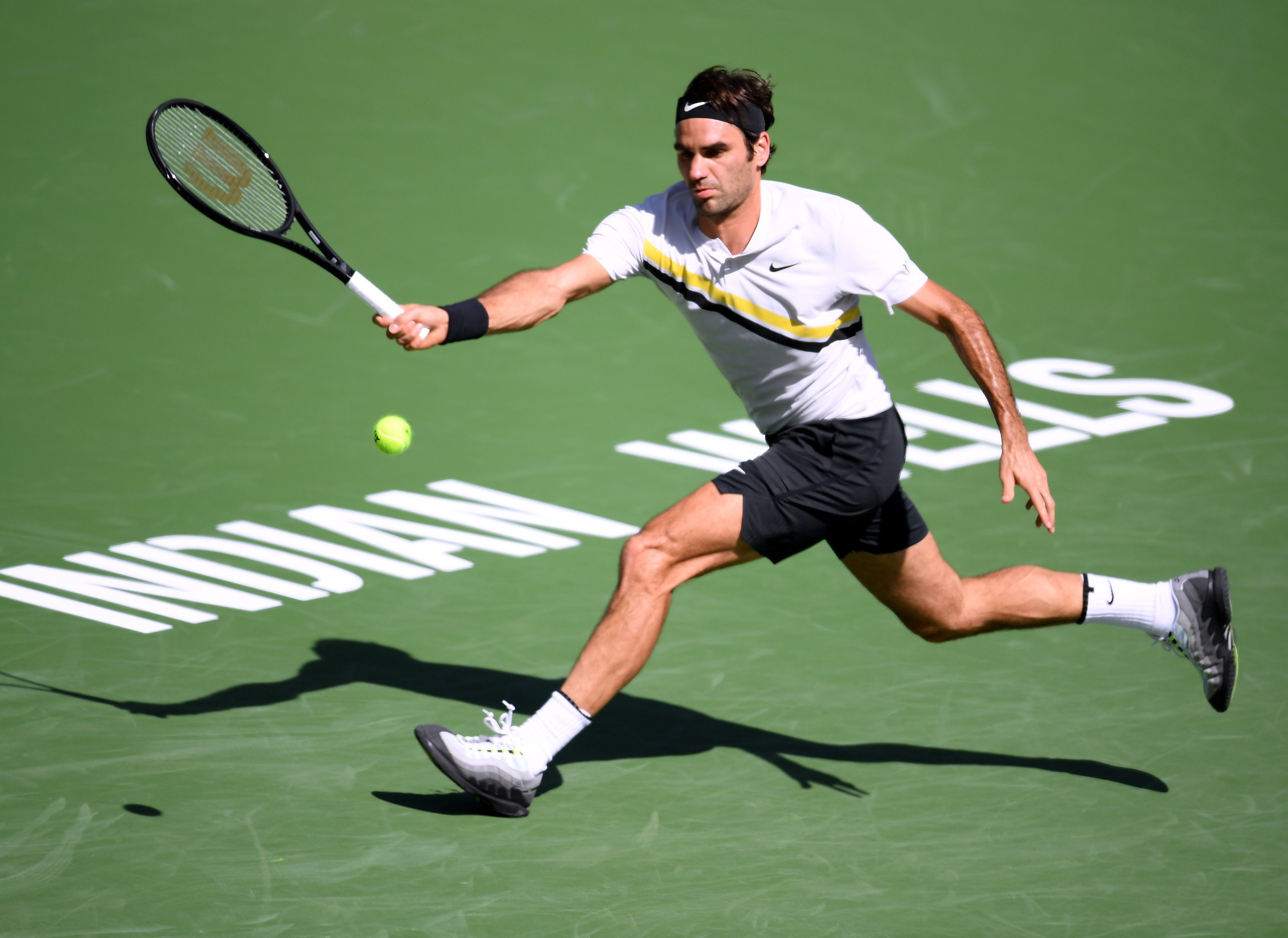 Roger Federer au Masters 1000 d'Indian Well 2018