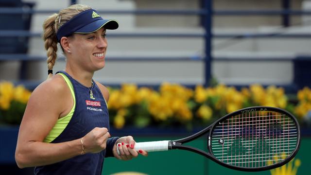 Kerber im Achtelfinale: "Ein Spiel auf hohem Niveau"