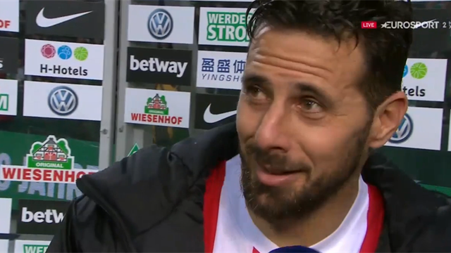Pizarros Liebeserklärung an Bremen: "Immer geil hier" Pizarros Liebeserklärung an Bremen: "Immer geil hier"
