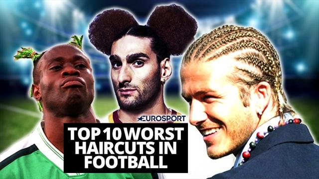 Top 10: Worst haircuts in modern football Top 10: Worst haircuts in modern football