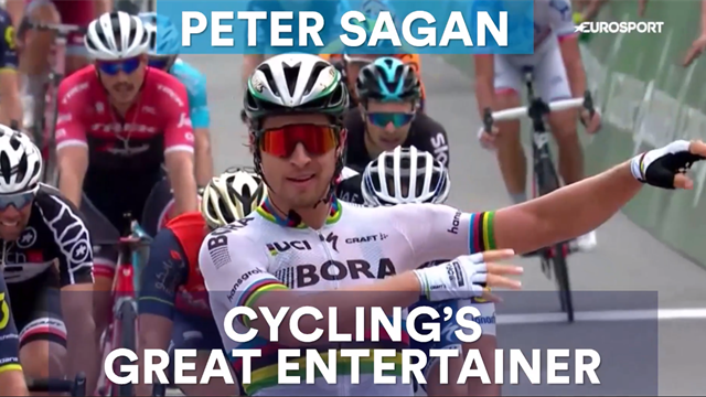 Peter Sagan: Cycling's great entertainer Peter Sagan: Cycling's great entertainer