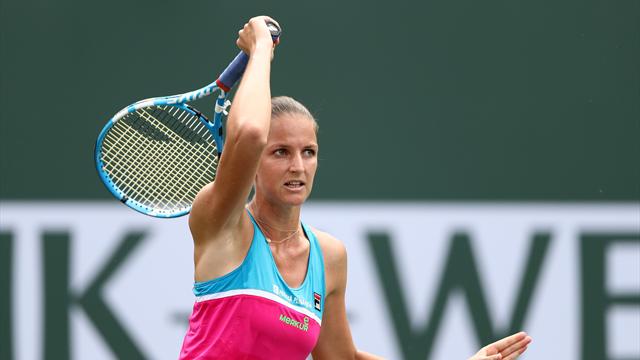 Halep et Pliskova ont tenu leur rang