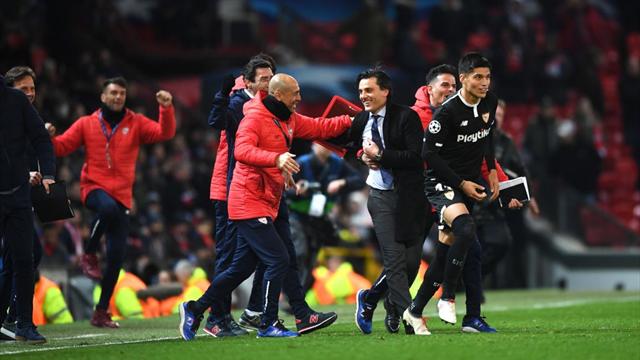 Montella fa lo scherzetto a Mourinho: il Siviglia batte 2-1 lo United e vola ai quarti di Champions