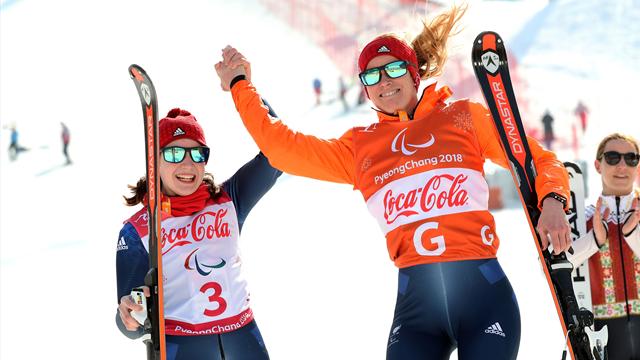 Fitzpatrick and Kehoe claim medal hat-trick with silver in Winter Paralympics Giant Slalom