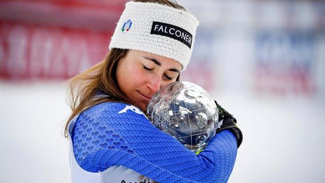 Vonn gana el último descenso y Goggia el globo de la especialidad