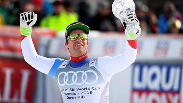 Kriechmayr y Mayer ganan el último descenso; Feuz, el globo de cristal