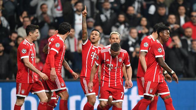 Bayern, 3-1 al Besiktas e Heynckes fa il record: 11a vittoria consecutiva in Champions