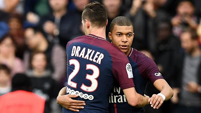 Mit Draxler und Trapp: Mbappé schießt PSG zum Sieg