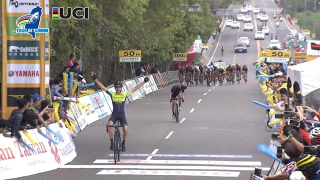 Tour of Taiwan: Cameron Bayly trionfa nella 4a tappa, battuto Piper in volata! Tour of Taiwan: Cameron Bayly trionfa nella 4a tappa, battuto Piper in volata!