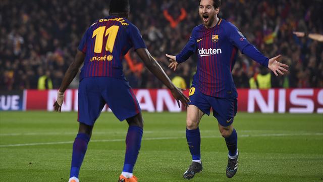 Messi macht die 100 voll und führt Barcelona ins Viertelfinale