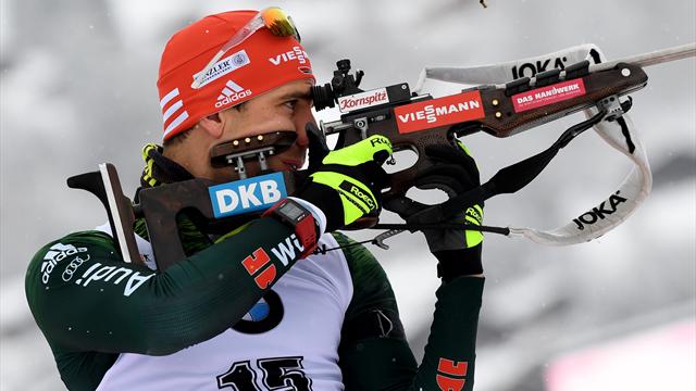 Mit Video | Peiffer im Massenstart auf Platz vier - Hattrick für Bö